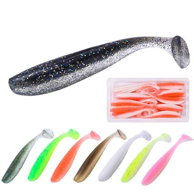 Red Ink PaddleTail Swimbait